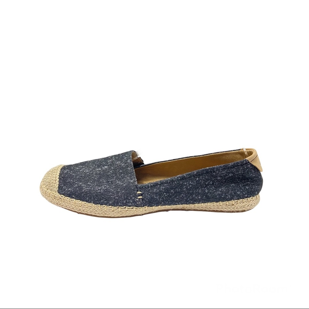 SPERRY Women's Sunset Skimmer Linen Shoe Black Size 8